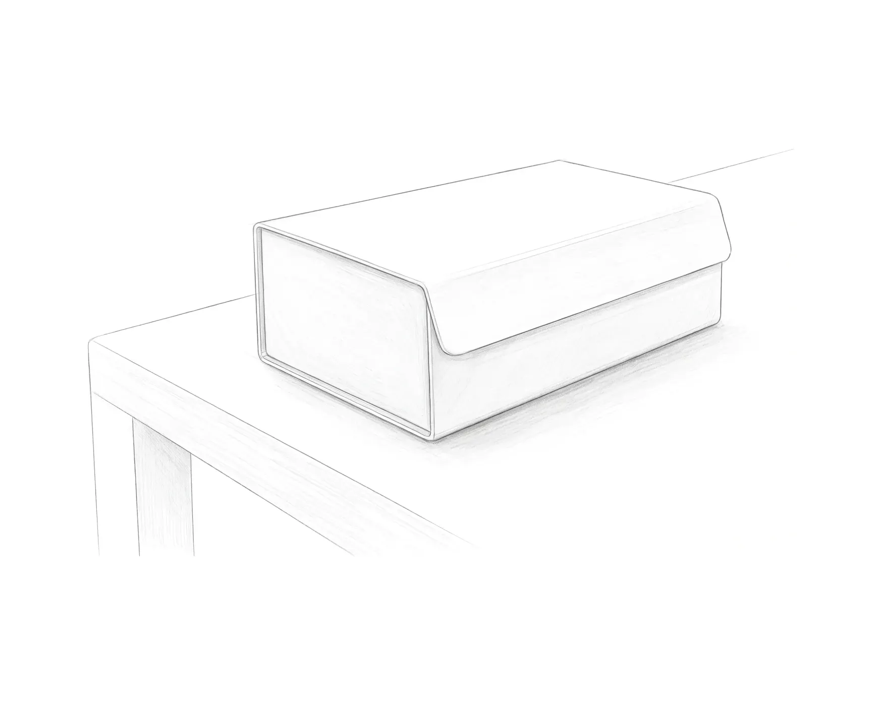 Dibujo a lápiz del pedido del kit